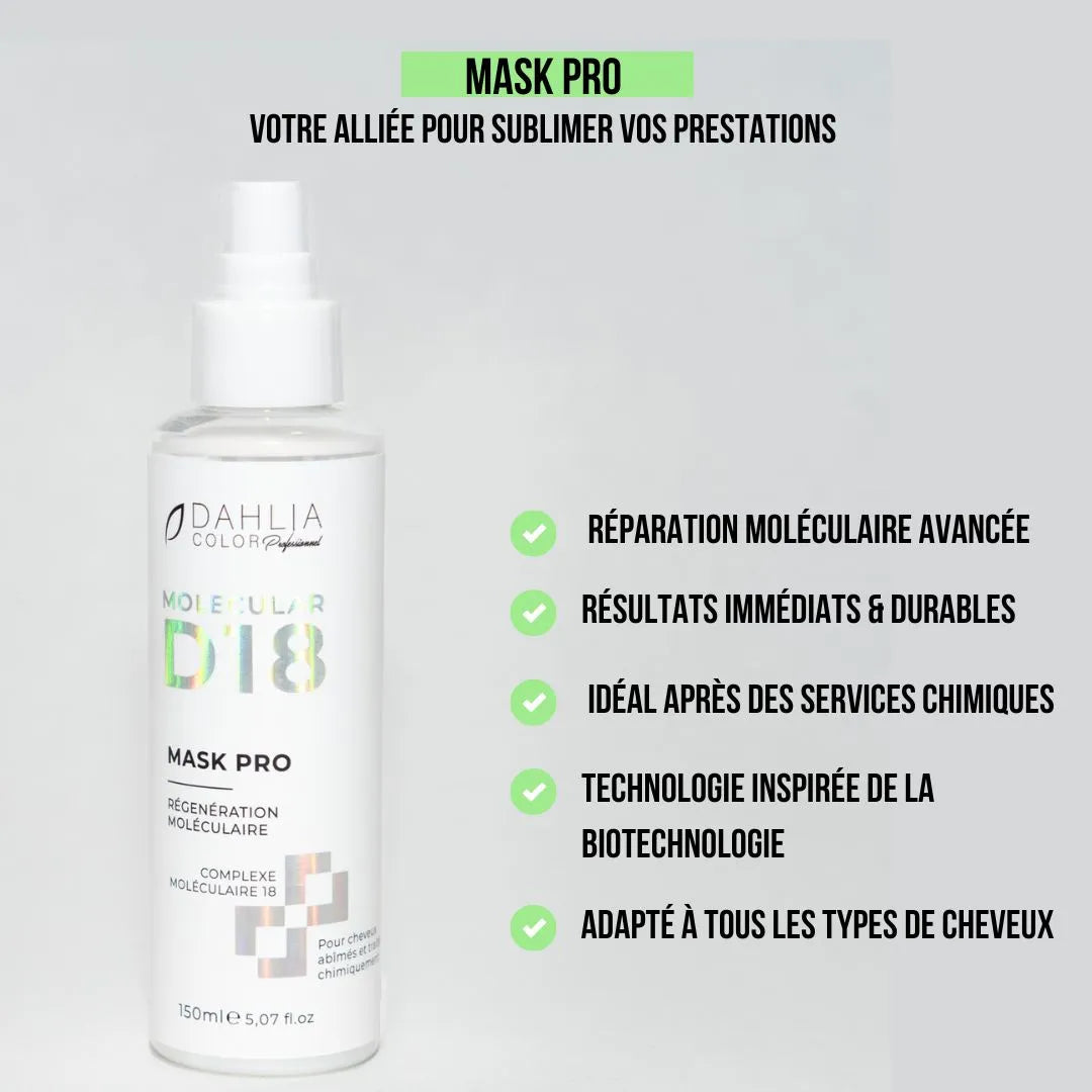 Mask Pro D18 Régénération Moléculaire 150ml