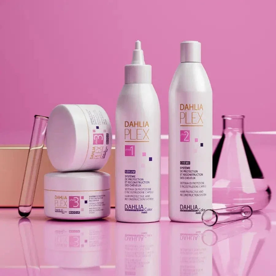 Dahlia Plex, alternative pro à Olaplex pour cheveux décolorés