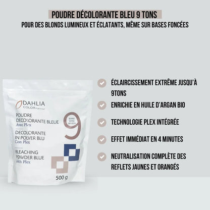 Poudre Décolorante Plex 9tons 500g