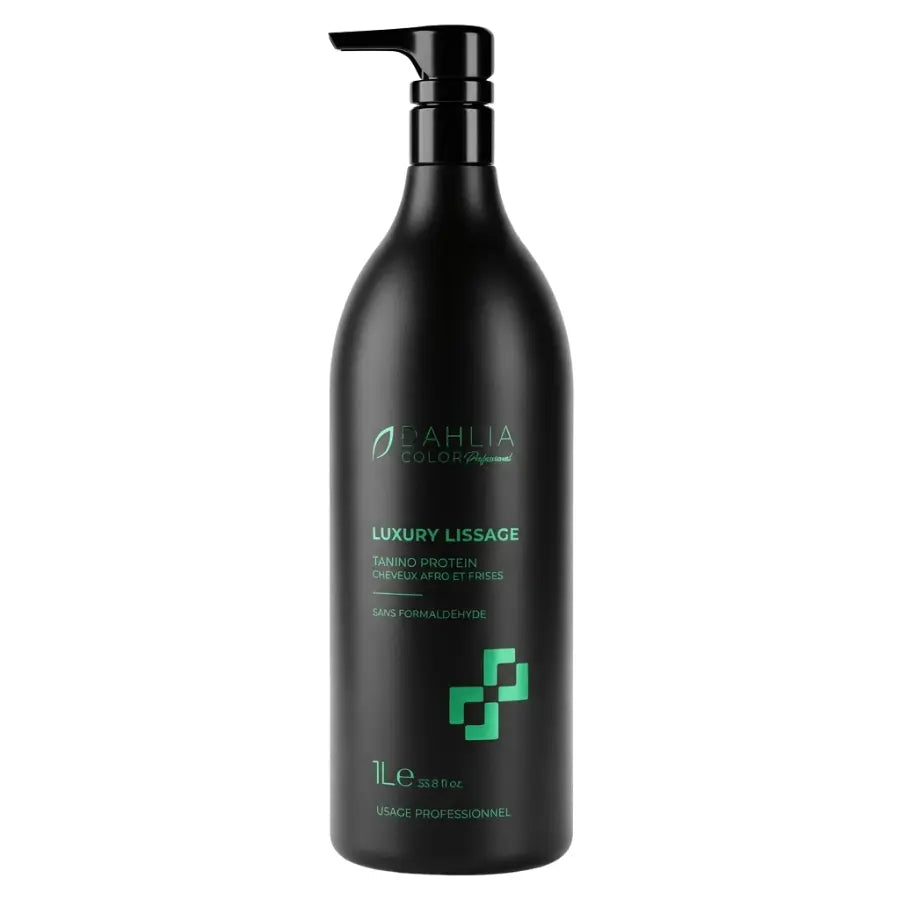 Luxery Lissage Tanino Protein Dahlia Color, lissage tanin sans formol cheveux afro et frisés
