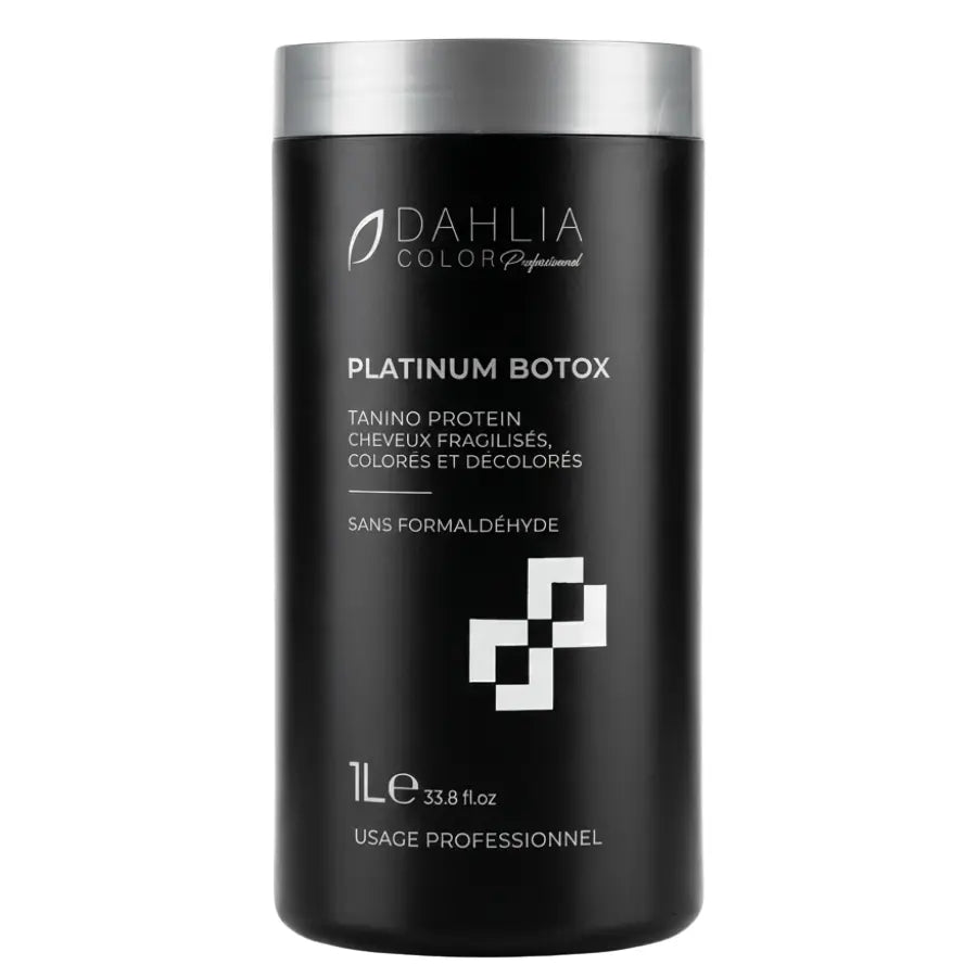 Platinium Botox Dahlia Color, soin botox capillaire restructurant cheveux abîmés
