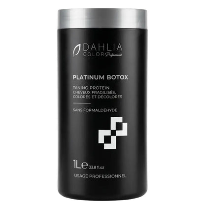Platinium Botox Dahlia Color, soin botox capillaire restructurant cheveux abîmés
