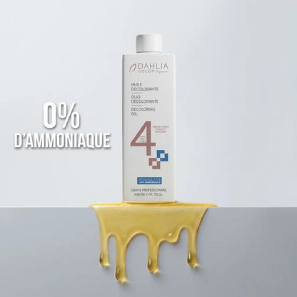 Huile Décolorante Argan et Macadamia Sans Ammoniaque 4 Tons
